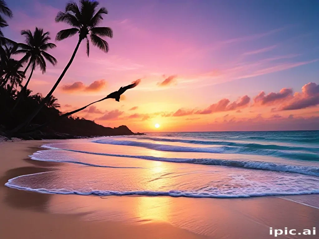 iphone beach wallpaper 4k