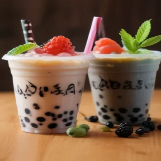 cute boba tea wallpapers