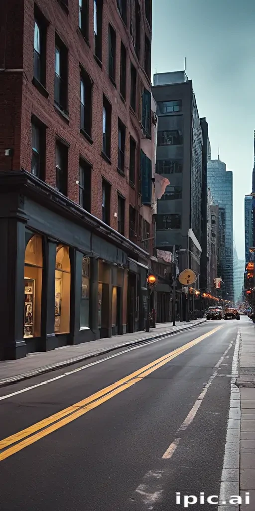 city street background