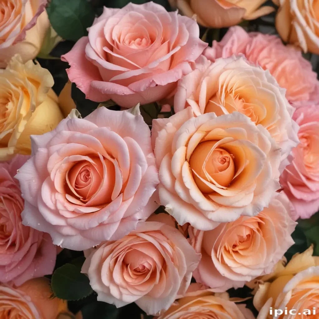 roses background