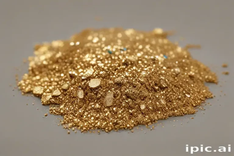 gold glitter png