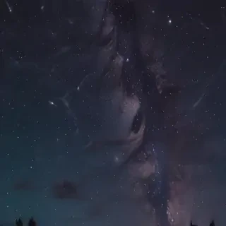 starry background aesthetic