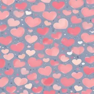 cute heart background