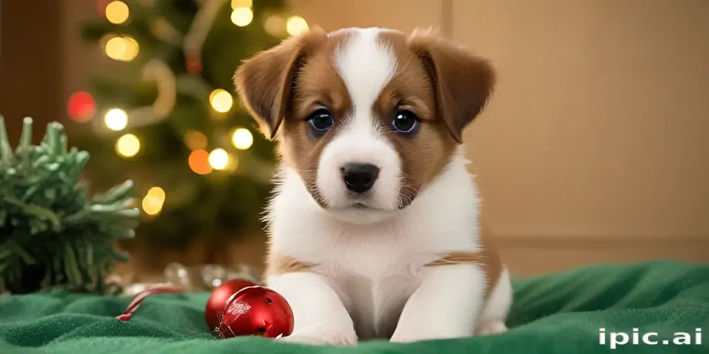 christmas puppy desktop backgrounds