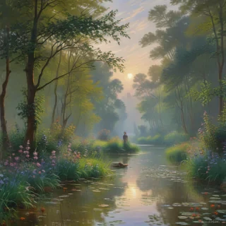 claude monet wallpaper