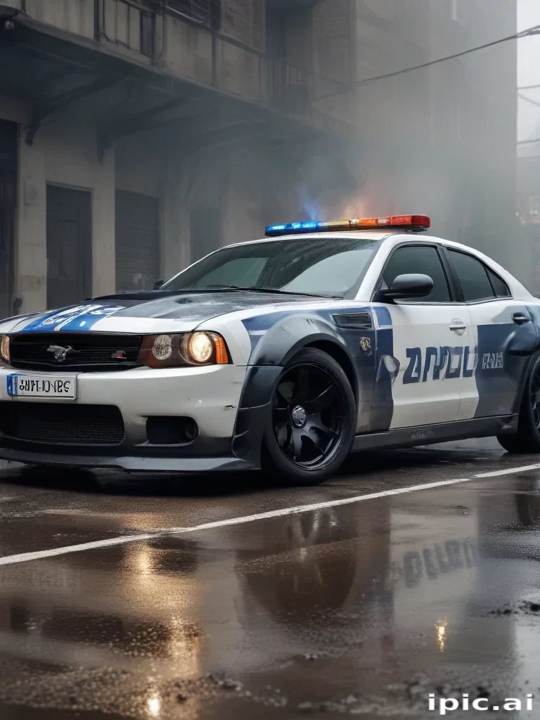 police car wallpaper