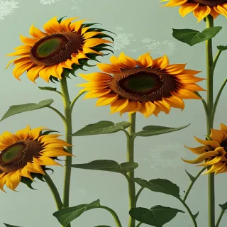 aesthetic wallpaper sunflowers