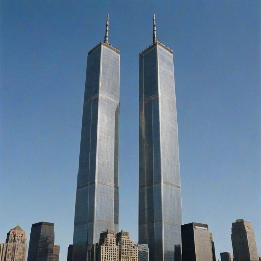 twin towers transparent