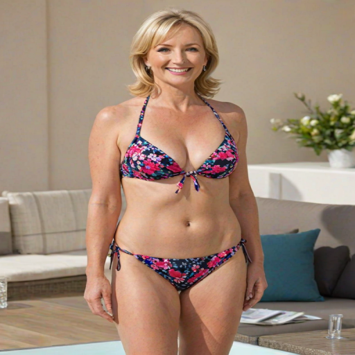 carol kirkwood in a bikini