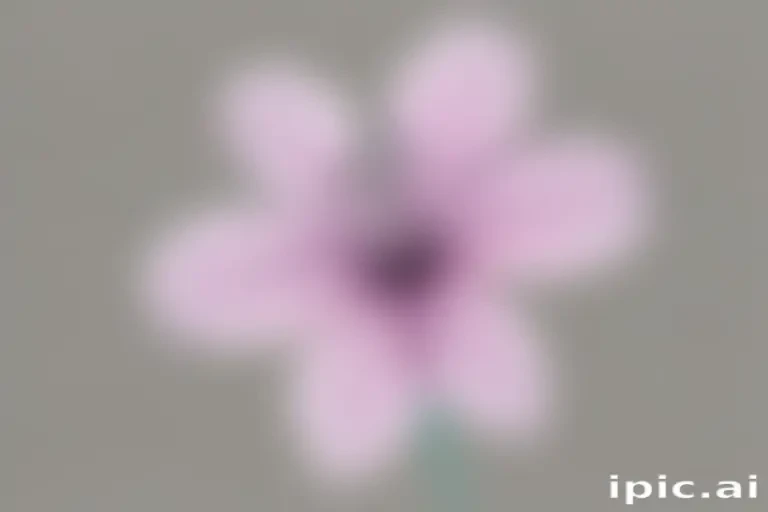 transparent flower outline