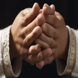 pray hands png