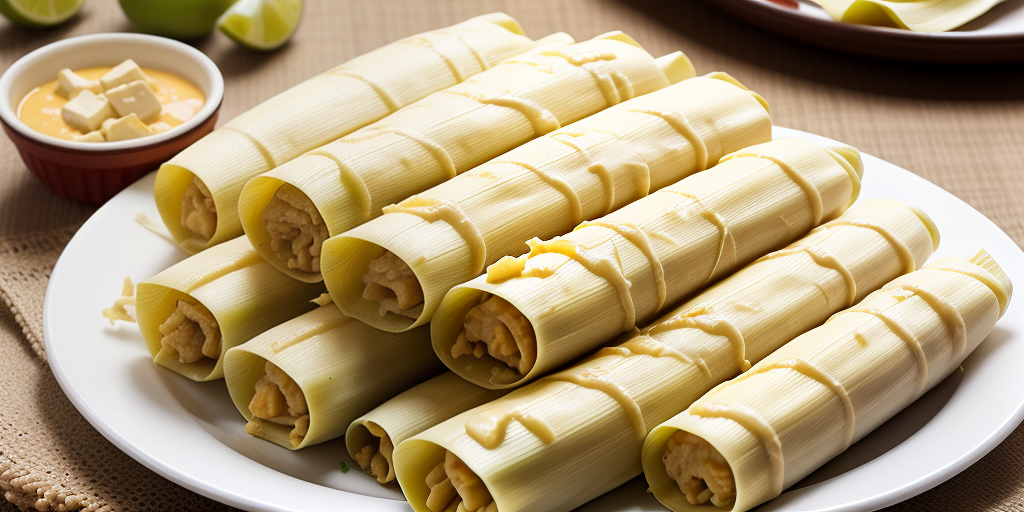 tamales de raja y queso