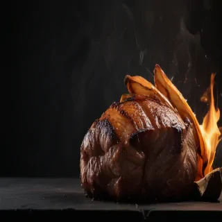 dark background