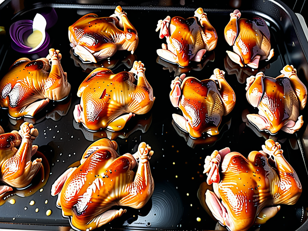 chicken thighs in convection oven