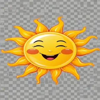 sun cartoon png