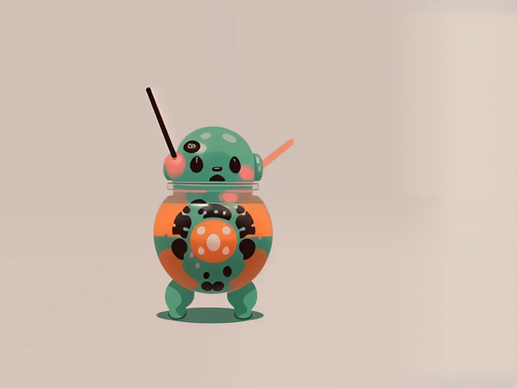 aesthetic cute boba wallpaper