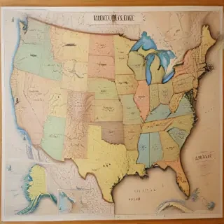 map of usa