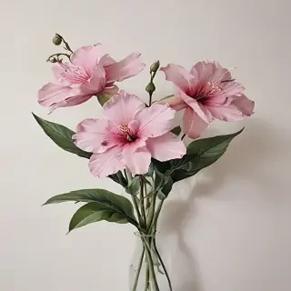 aesthetic flower painting