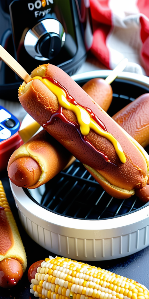how to cook corn dog in air fryer