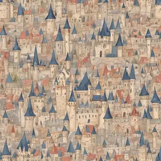 castle in cartoon