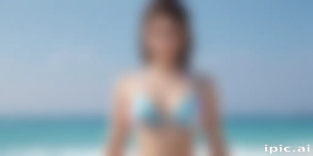 ai girl in bikini