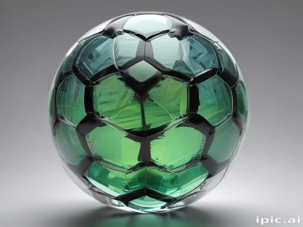 transparent soccer ball