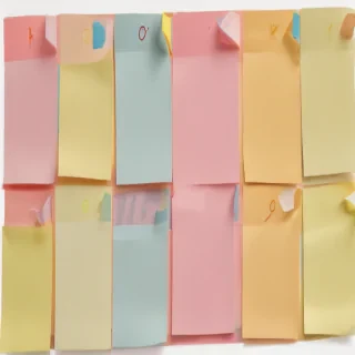 sticky notes png transparent
