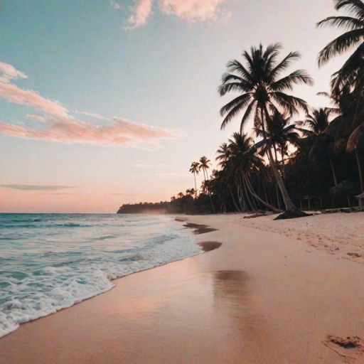 aesthetic beach background