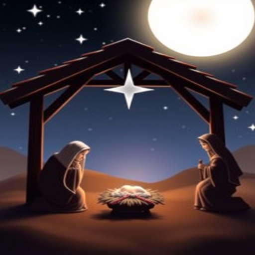 free nativity scene background images
