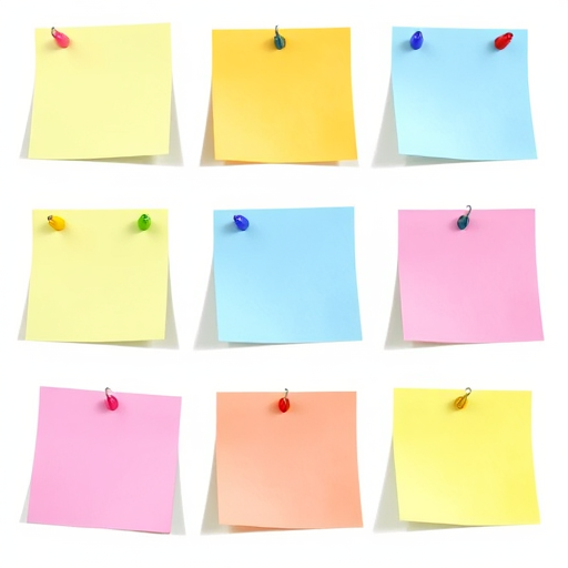 sticky notes png transparent