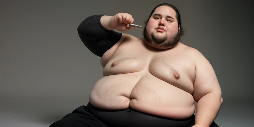 fat man black