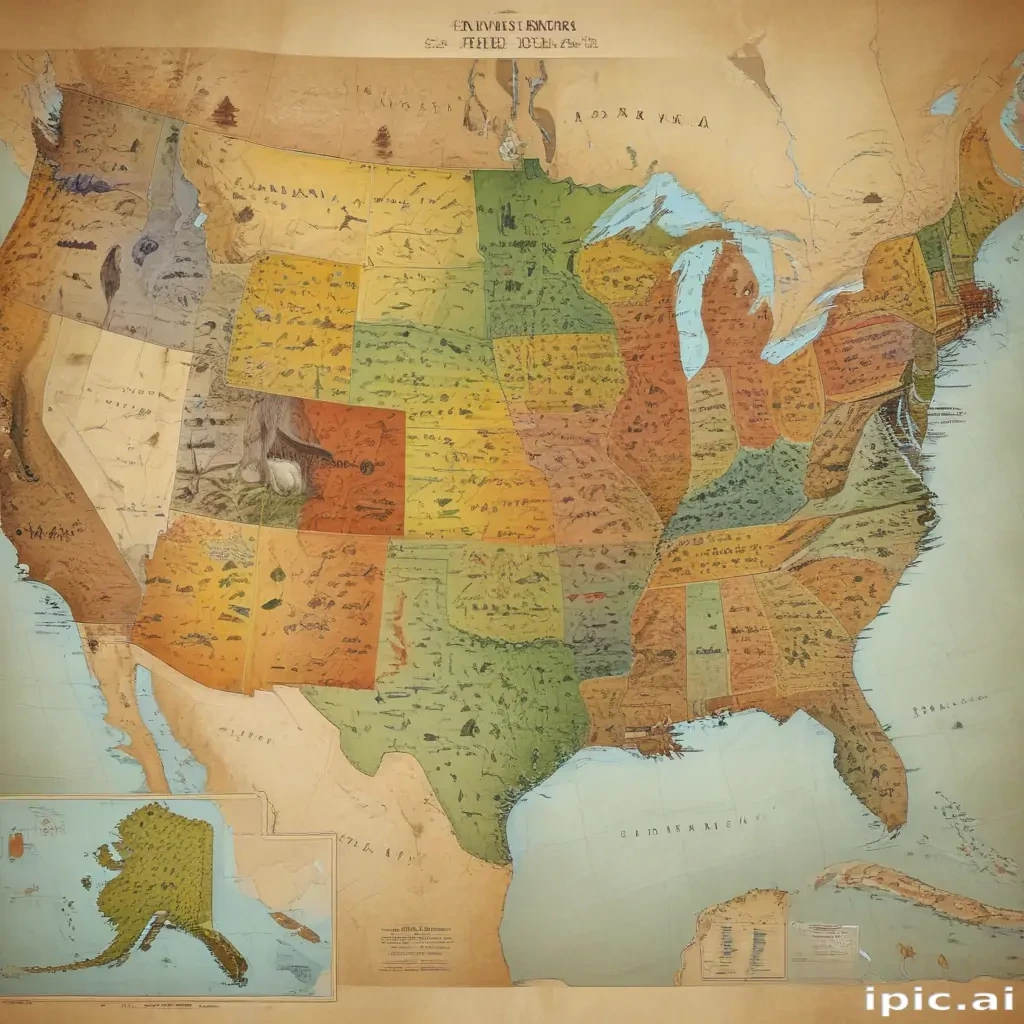 map of the usa states