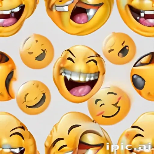 laugh emoji transparent background