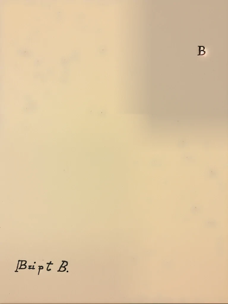letter b