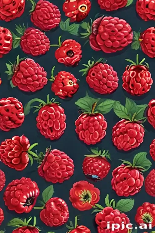 raspberry cartoon