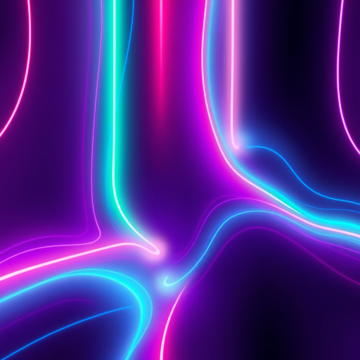 iphone neon wallpaper