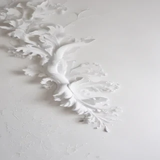 white wall paper