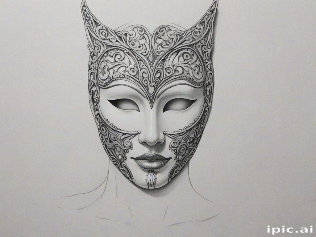 mask drawing