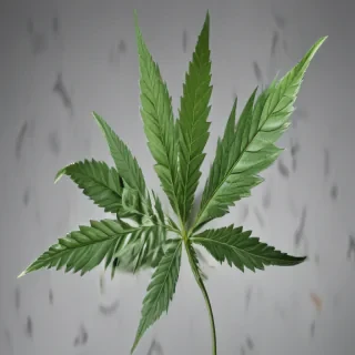 marijuana leaf transparent background