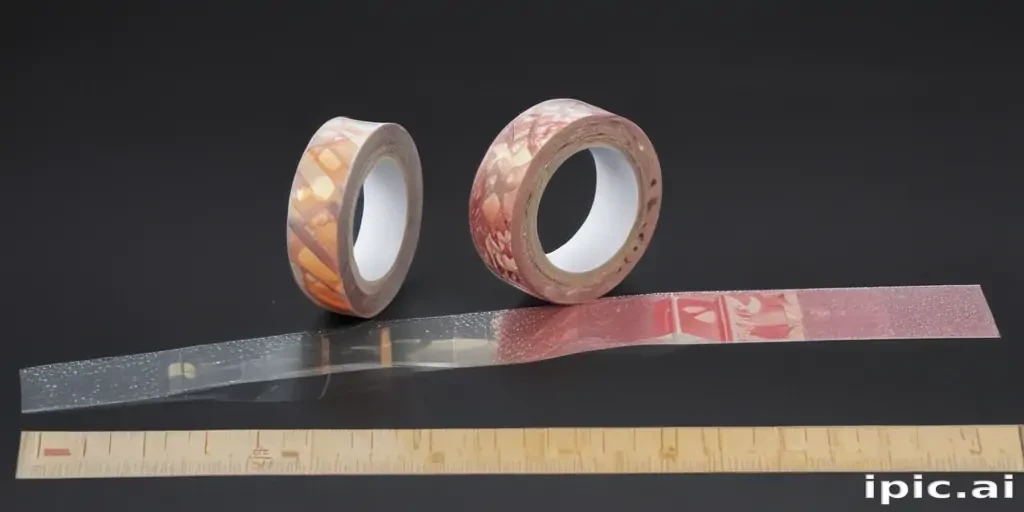 transparent washi tape png