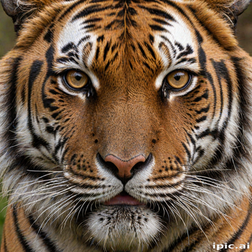 tiger face png