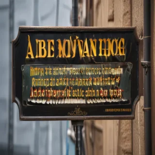 warning sign