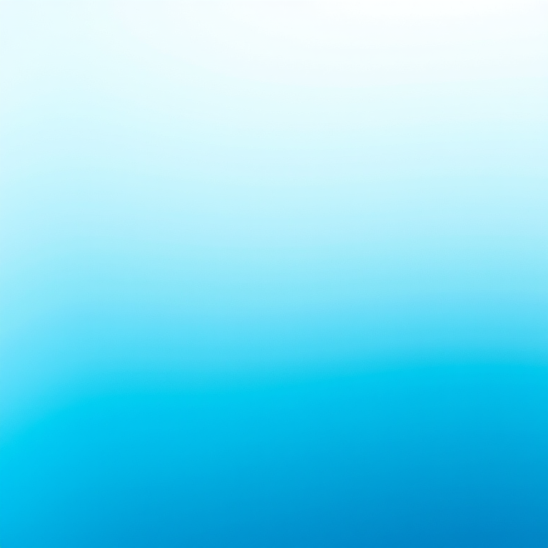 create a smooth gradient background transitioning from soft light blue at the top to deeper aqua at the bottom with a subtle textured feel