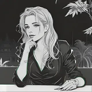 aesthetic line art