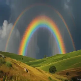 cute rainbow wallpaper