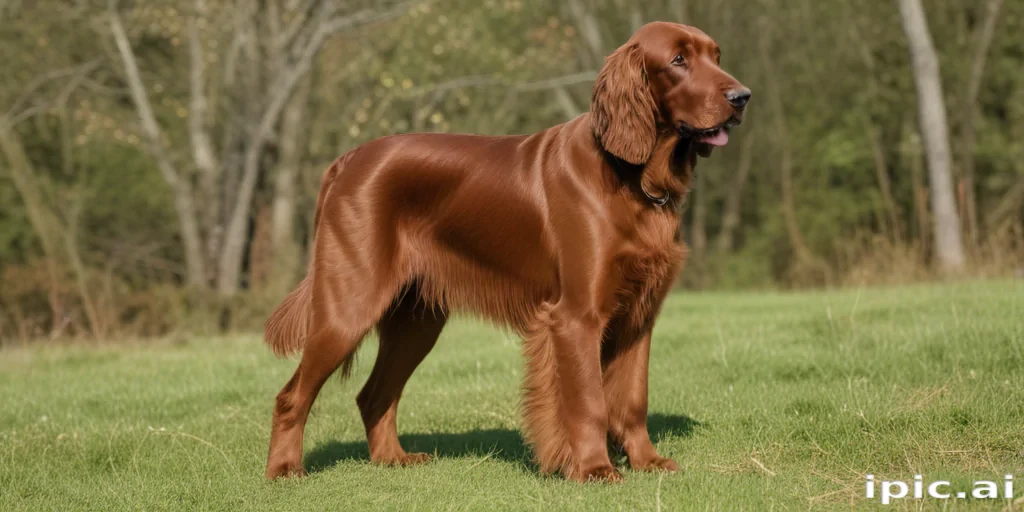 irish setter dog breed