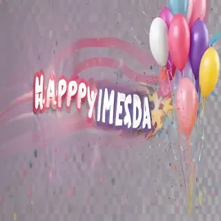 happy birthday transparent background