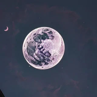 aesthetic moon