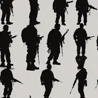 soldier silhouette
