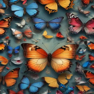 butterflies png